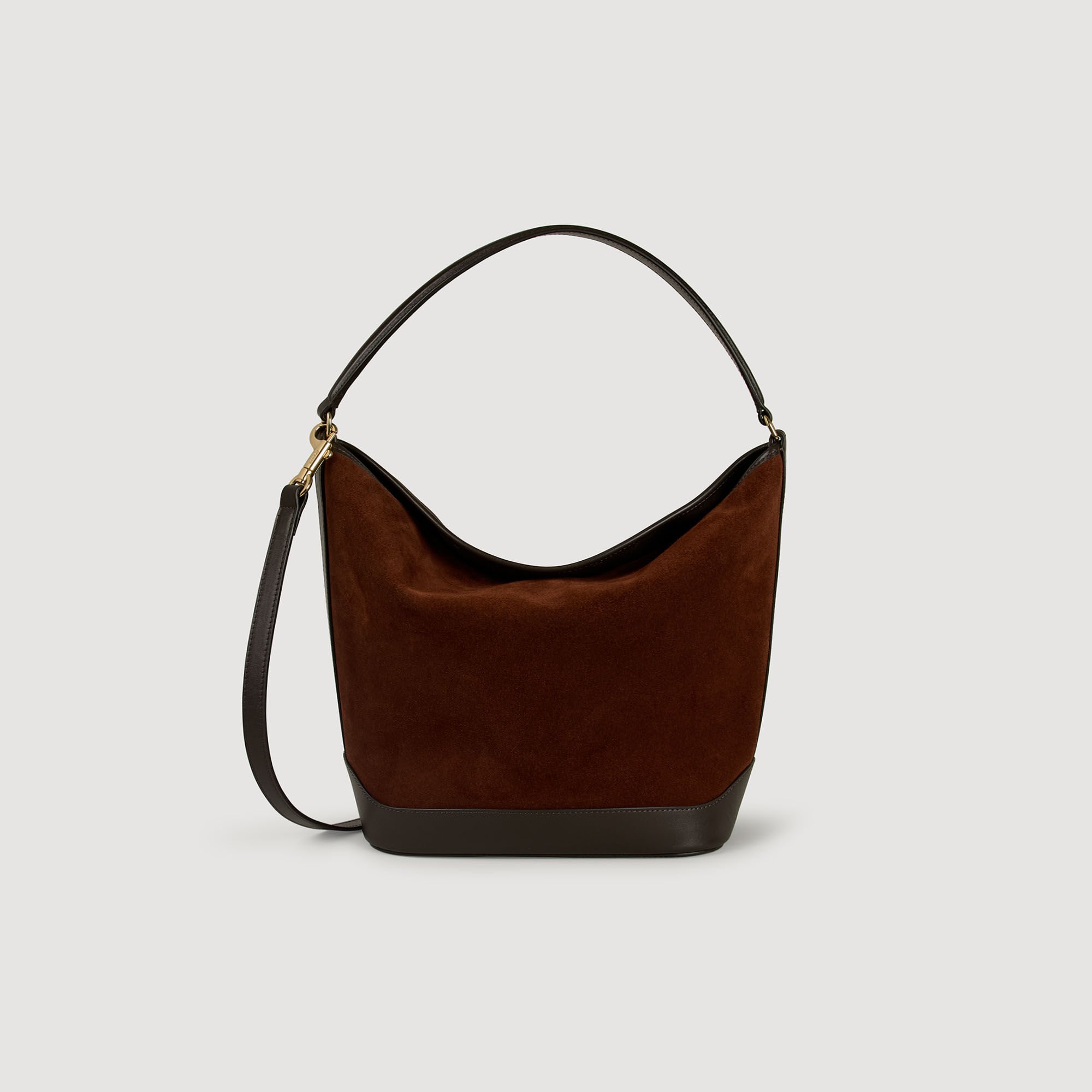 Tas bucket leer en suède TANGOSO