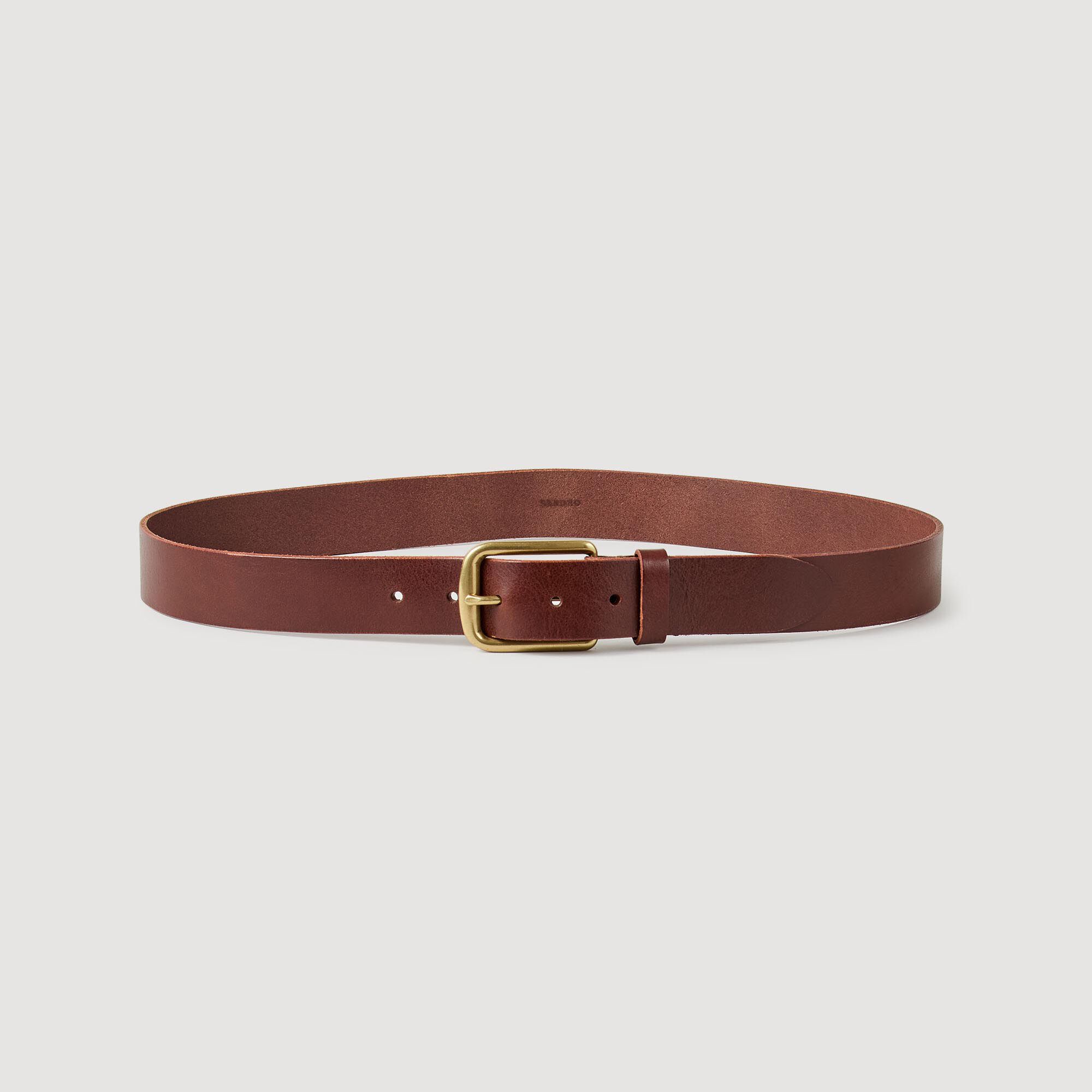 Leren riem