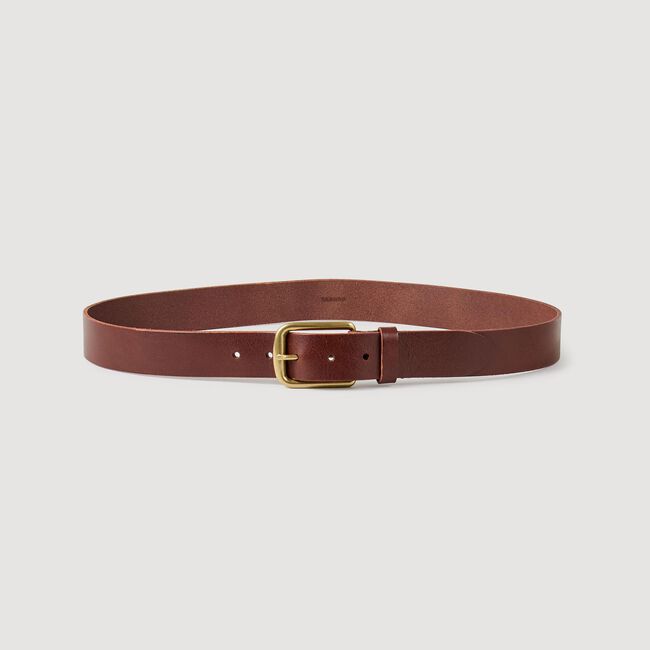 Leren riem
