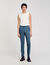 Rechte pantalon met elastiek