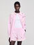 Overhemdblouse gestreept met stras