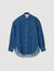 Overhemdblouse denim met stras