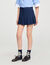 Short met plooien