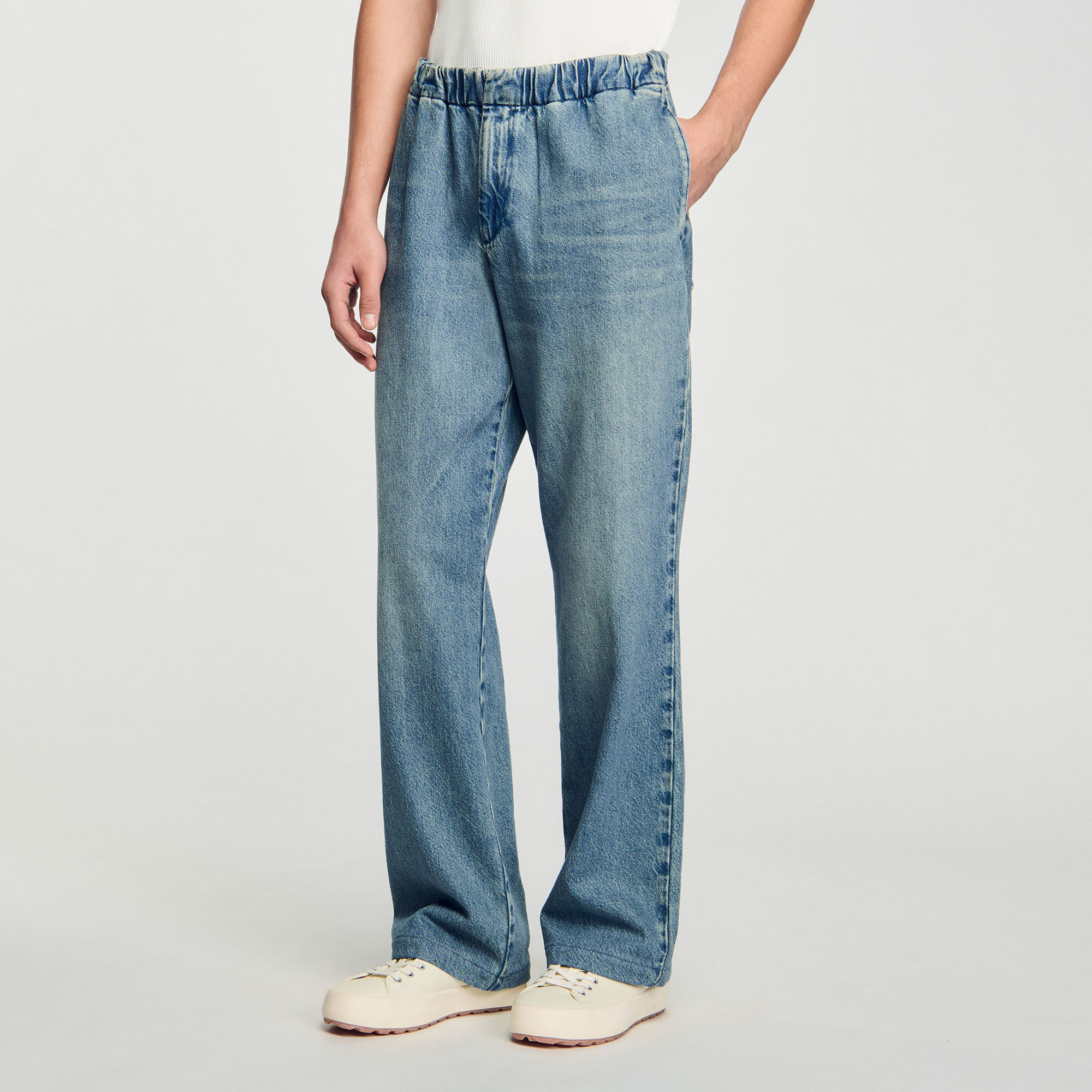 Jeans wijdvallend