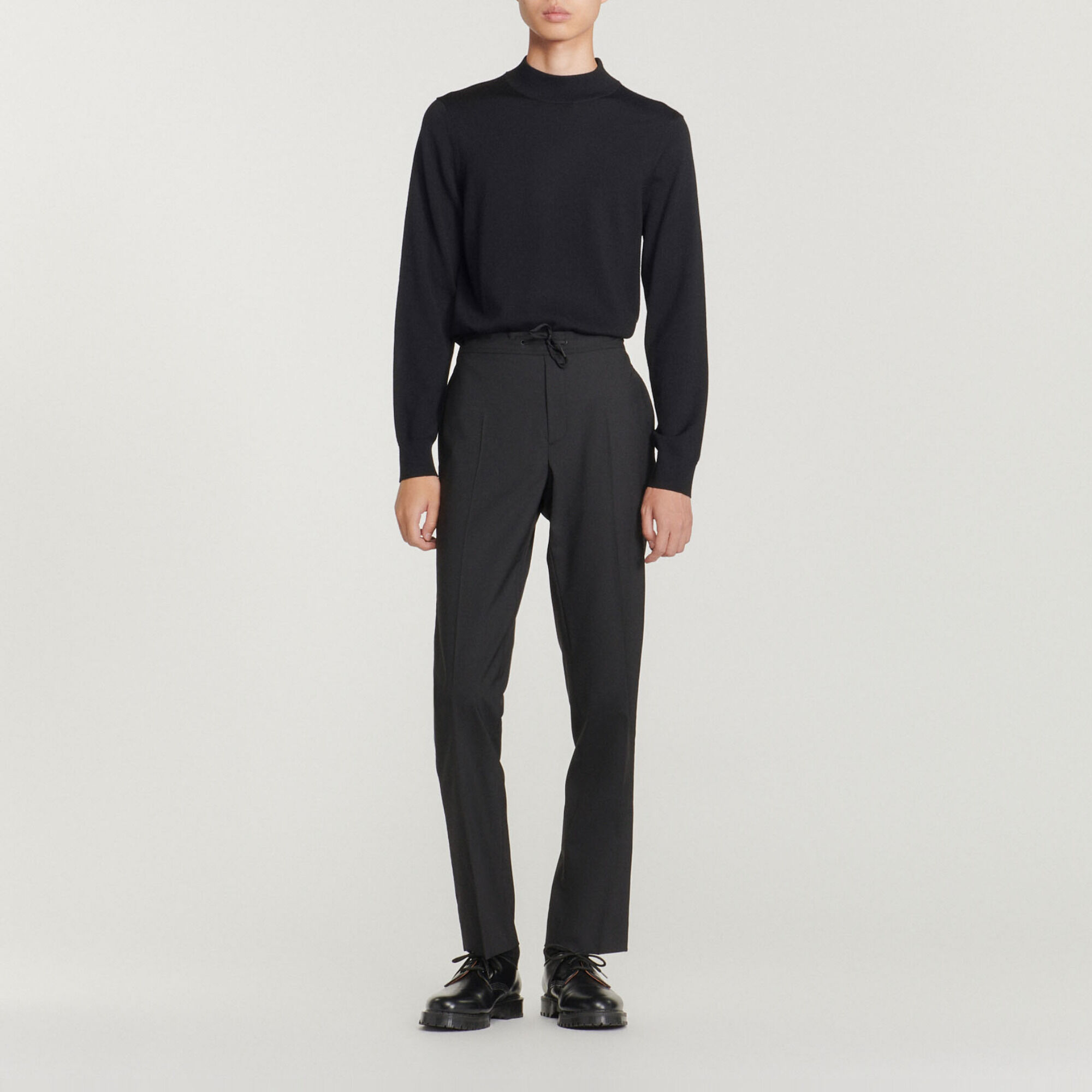 Trousers with elasticated waist