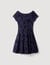 Gebreide jurk bloemenjacquard - Vrouw | Sandro