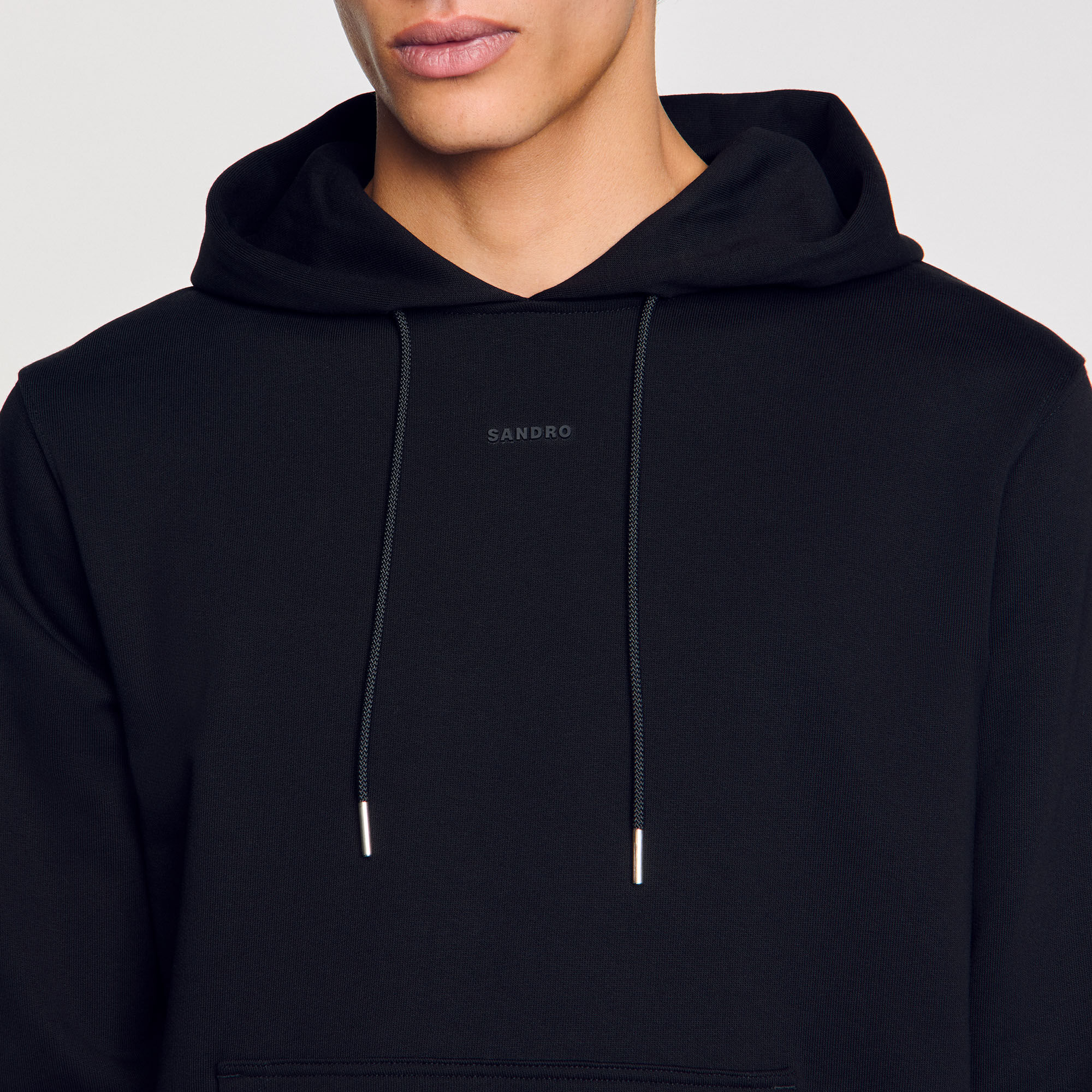 Hoodie met capuchon logo