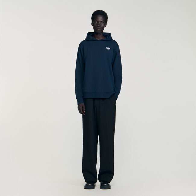 Sweatshirt met logo