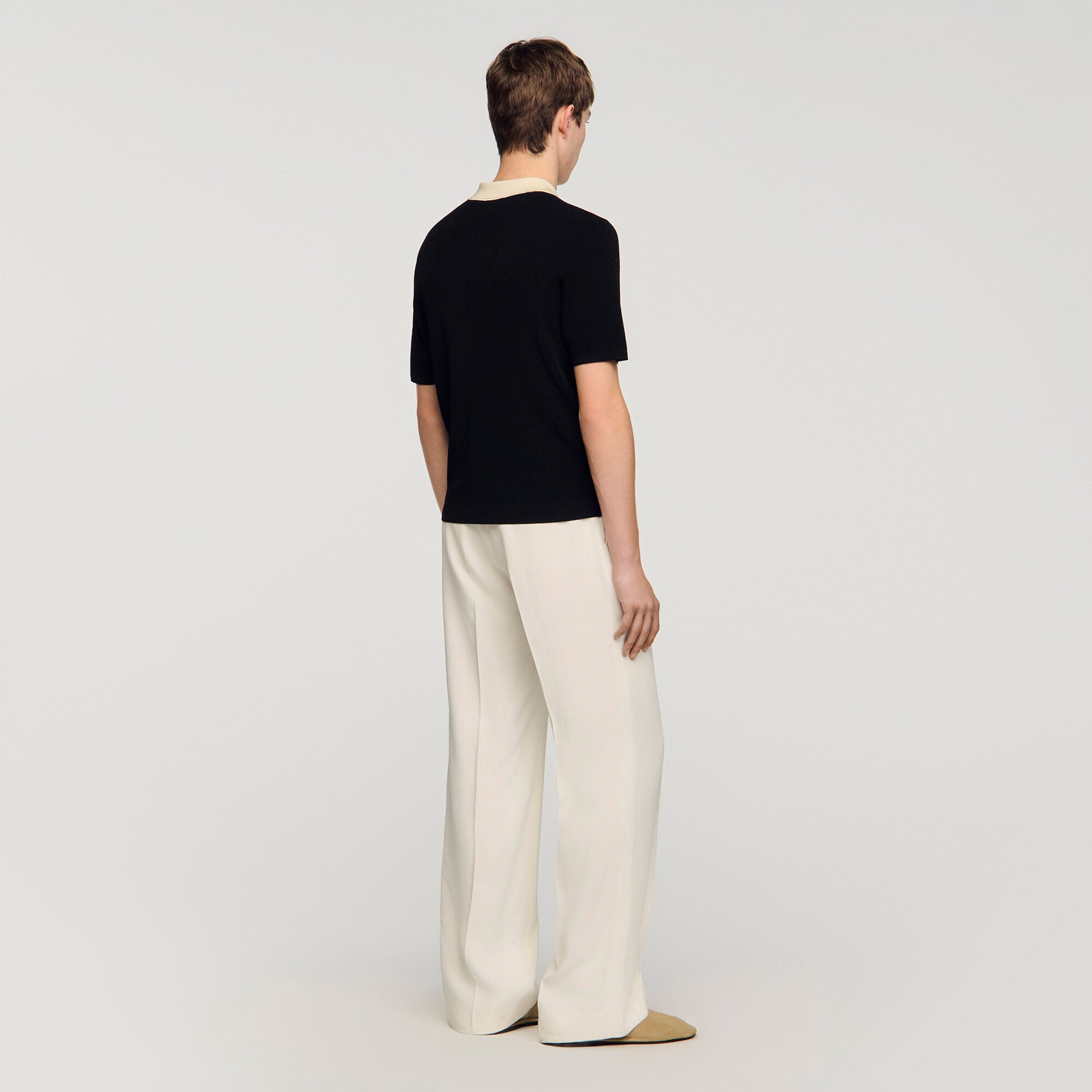 Tweekleurig poloshirt