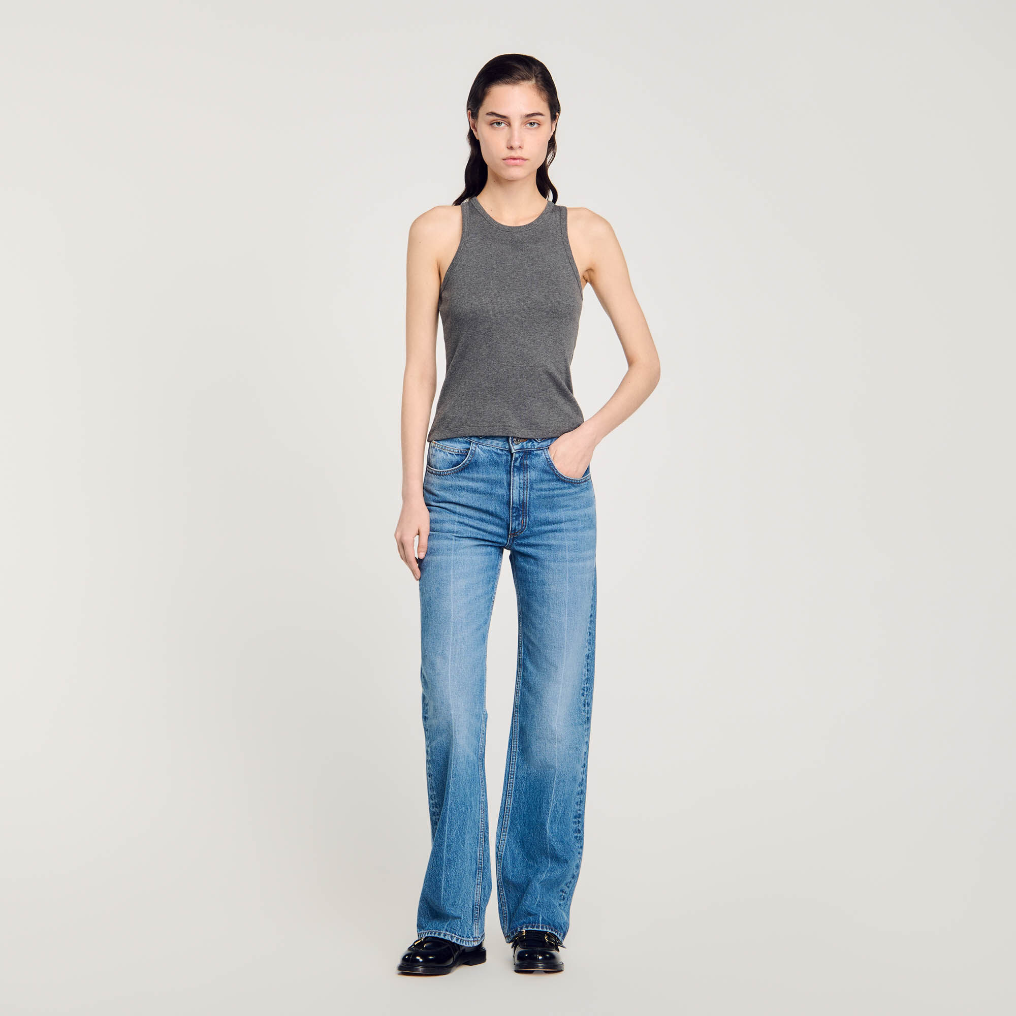 Sandro t shirt dames sale