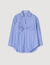 Oversized blouse met strik