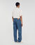 Jeans baggy met touwpatroon