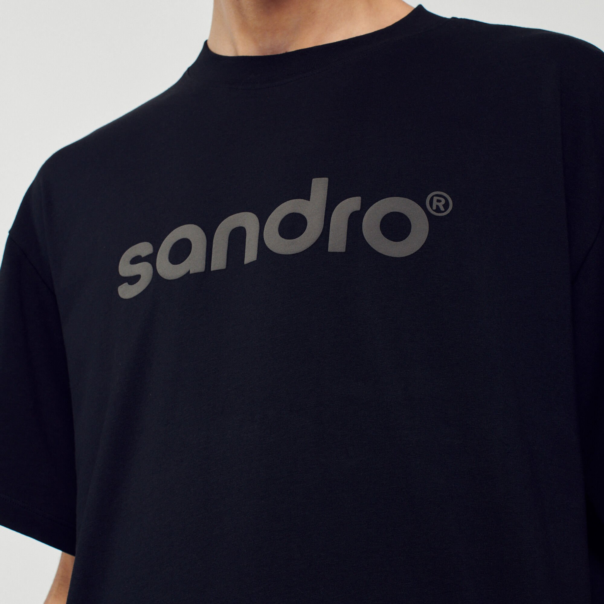 Oversized T-shirt met logo
