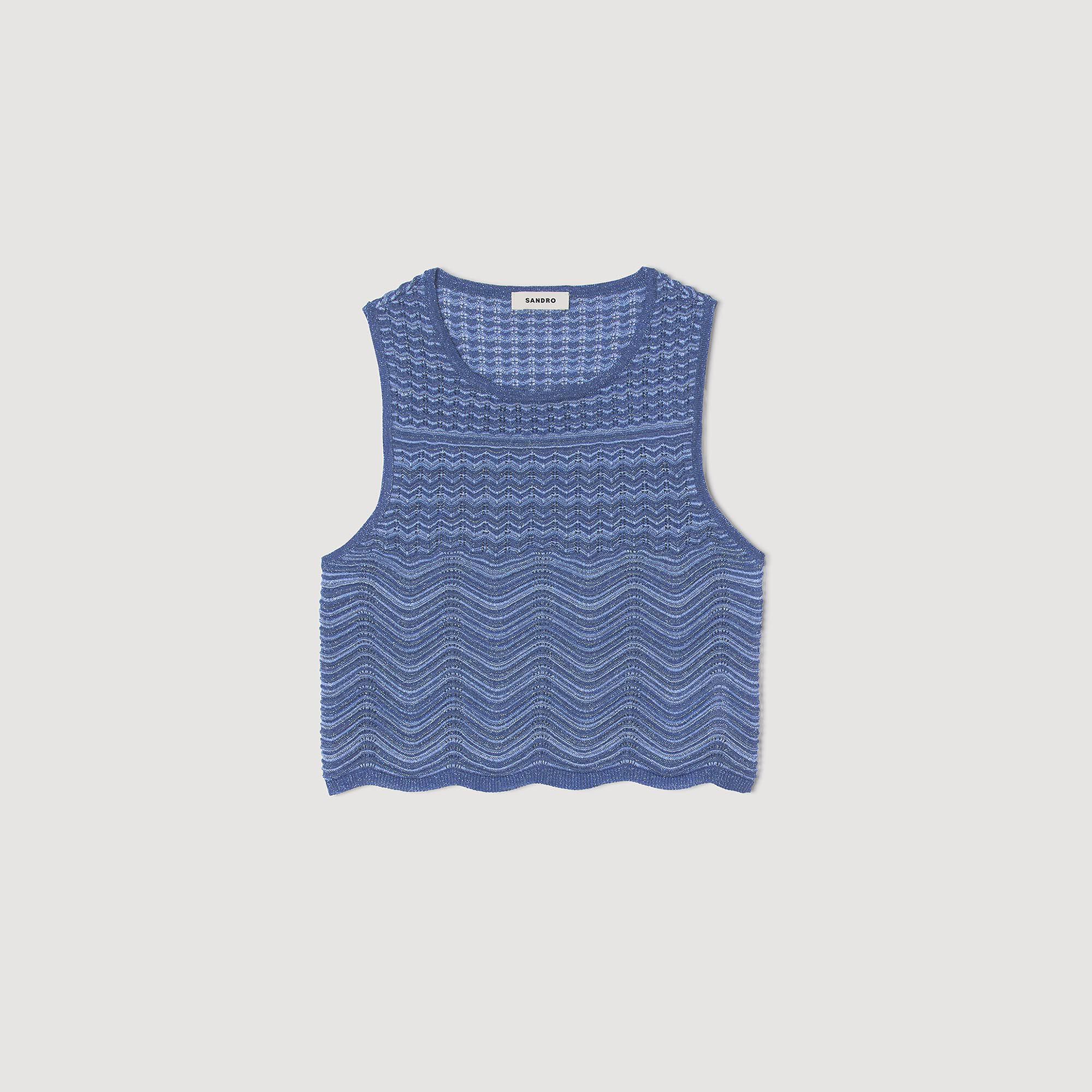 Trui glinsterend tricot