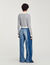 Cardigan vest tweekleurig
