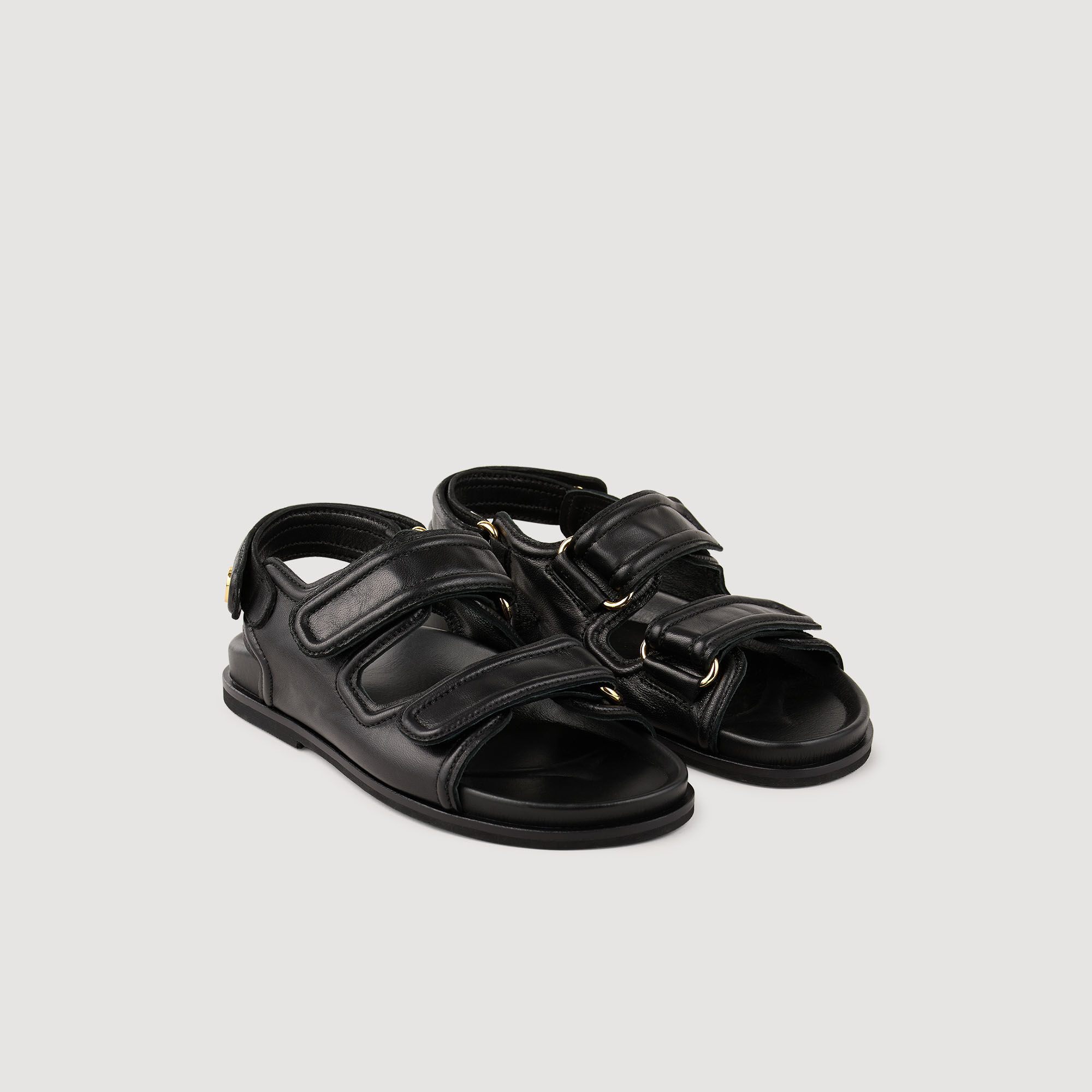Leren sandalen