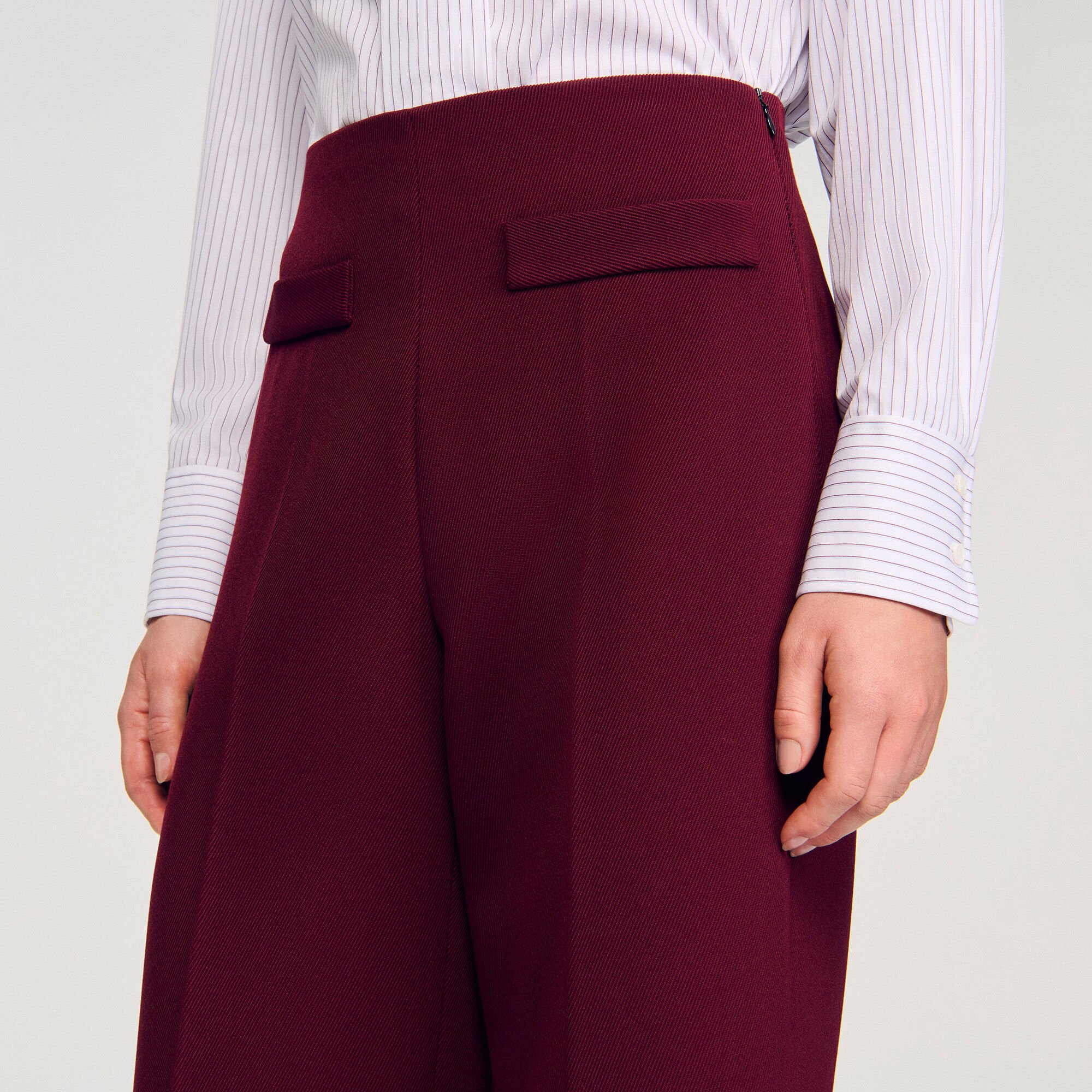 Wijdvallende pantalon