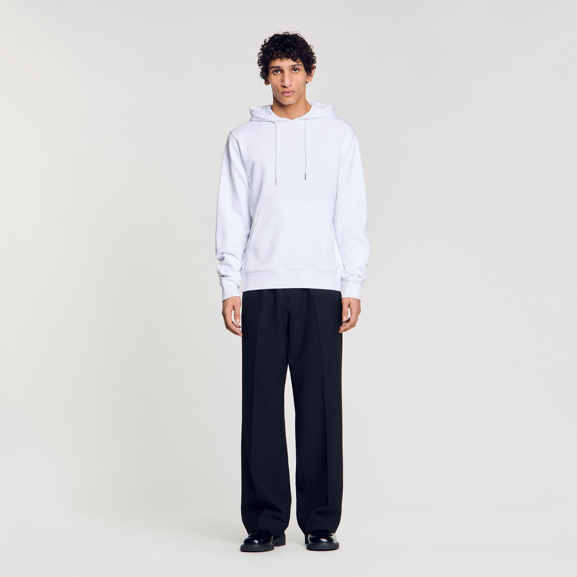 Hoodie met capuchon logo
