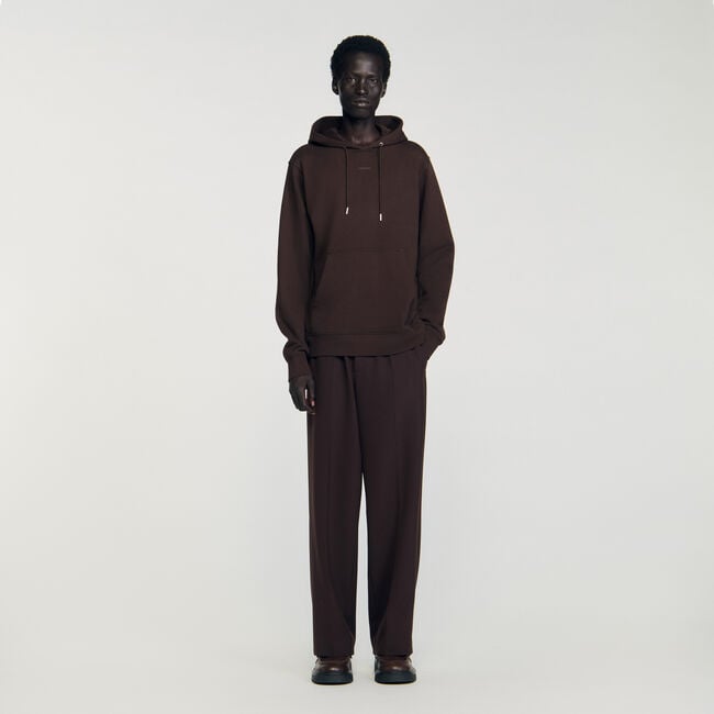 Hoodie met capuchon logo
