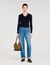 Cardigan vest kort polokraag