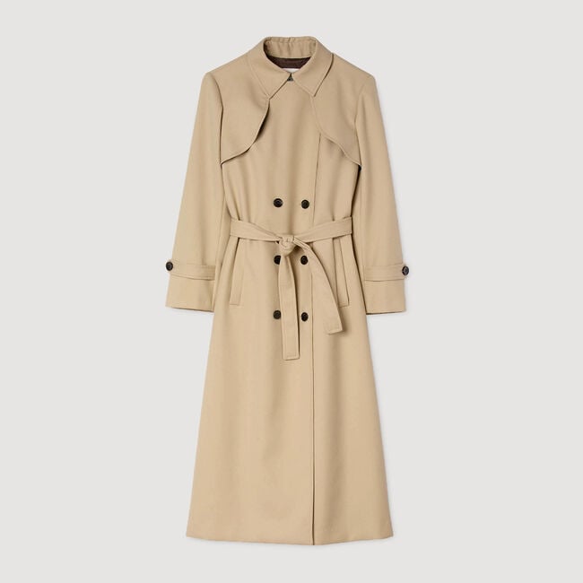 Trenchcoat met ceintuur
