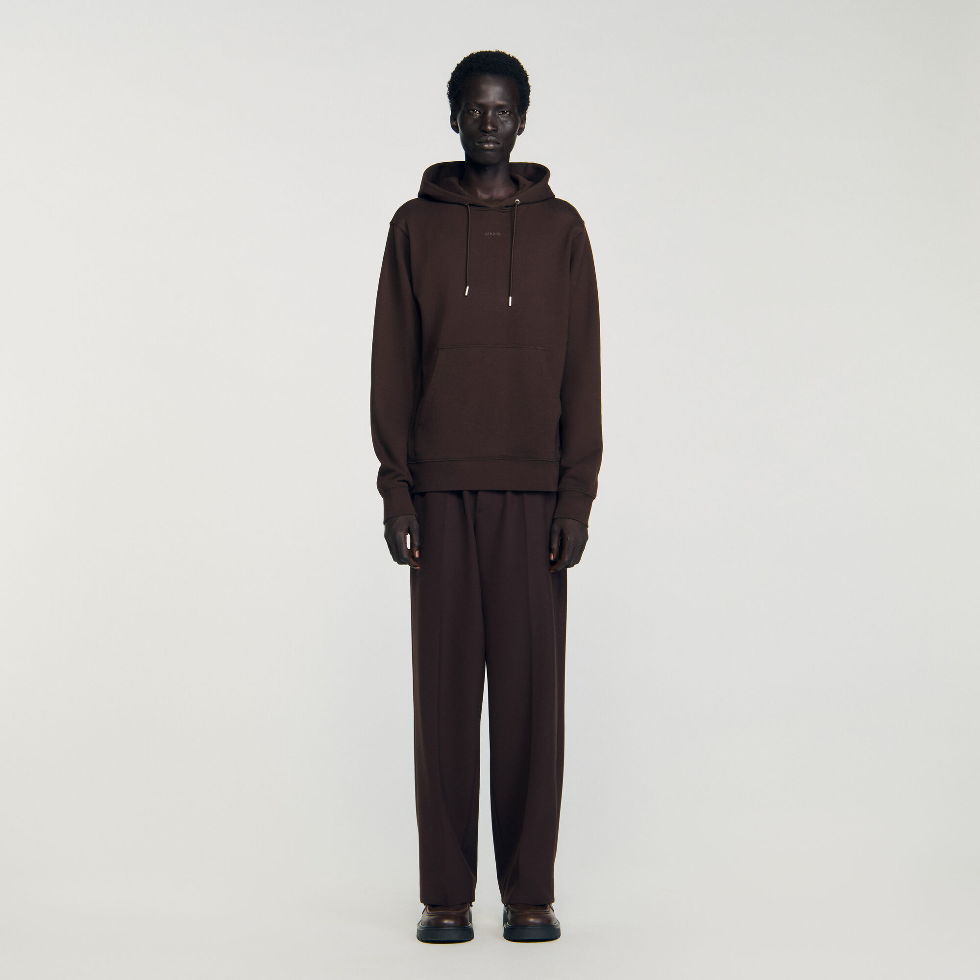 Hoodie met capuchon logo