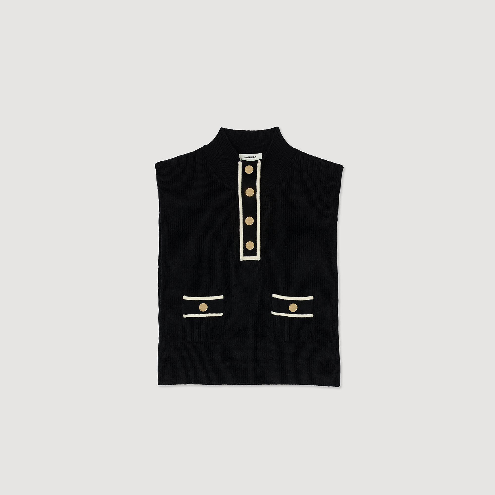 Coltrui met knopen - Vrouw | Sandro