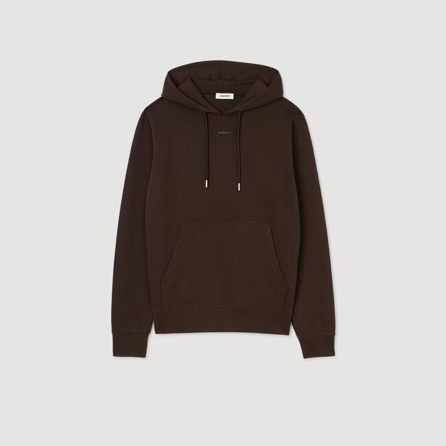 Hoodie met capuchon logo