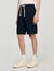 Katoenen short met elastische taille