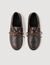 Leren mocassins