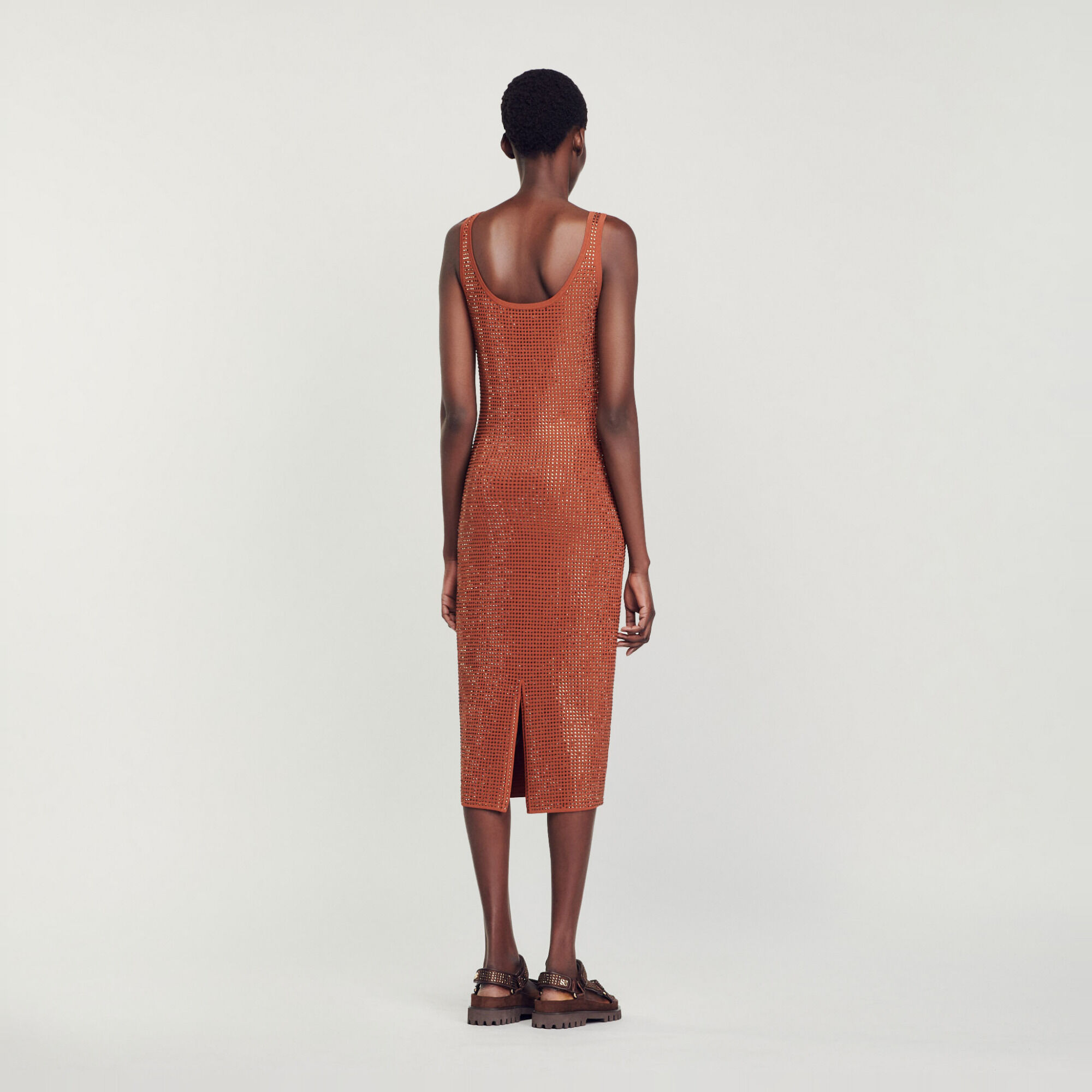 Jurk met strassteentjes