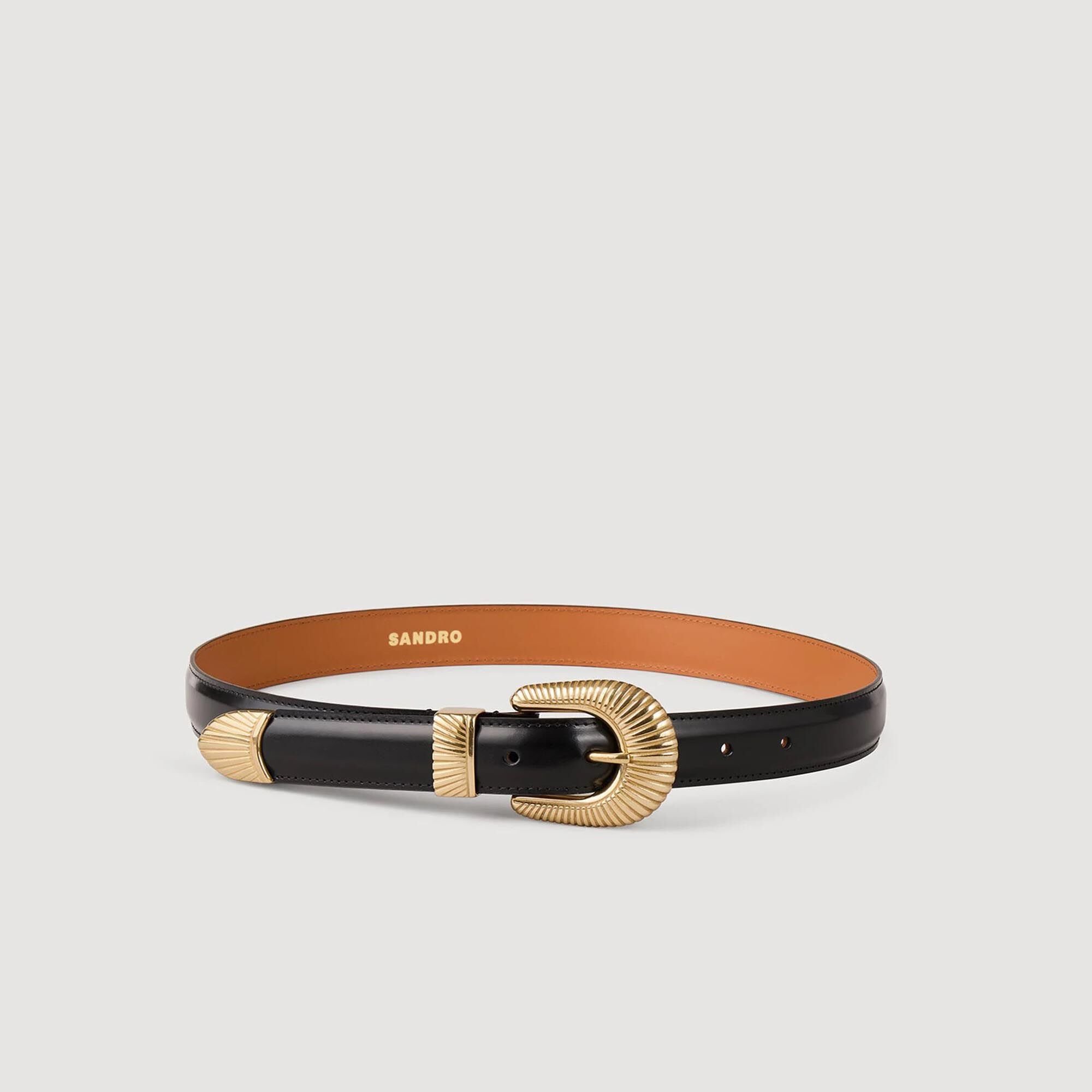 Leren riem