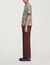 Oversized overhemd met print