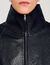 Leren jack oversized