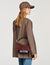 Tas bucket bag suède franjes