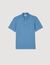Polo met square cross-patch