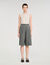 Lange geplooide short