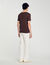 T-shirt tweekleurig met patch