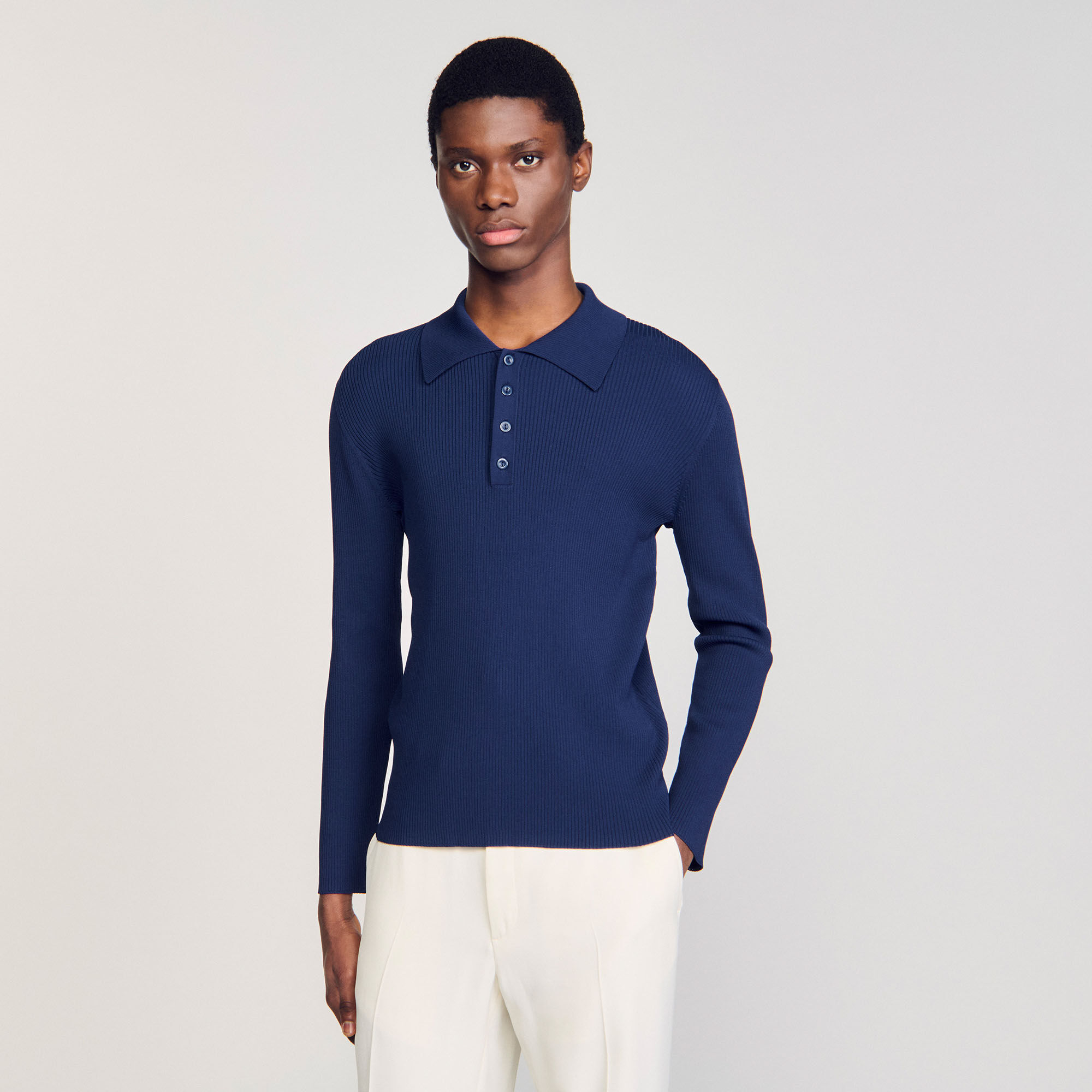 Polo ribgebreid