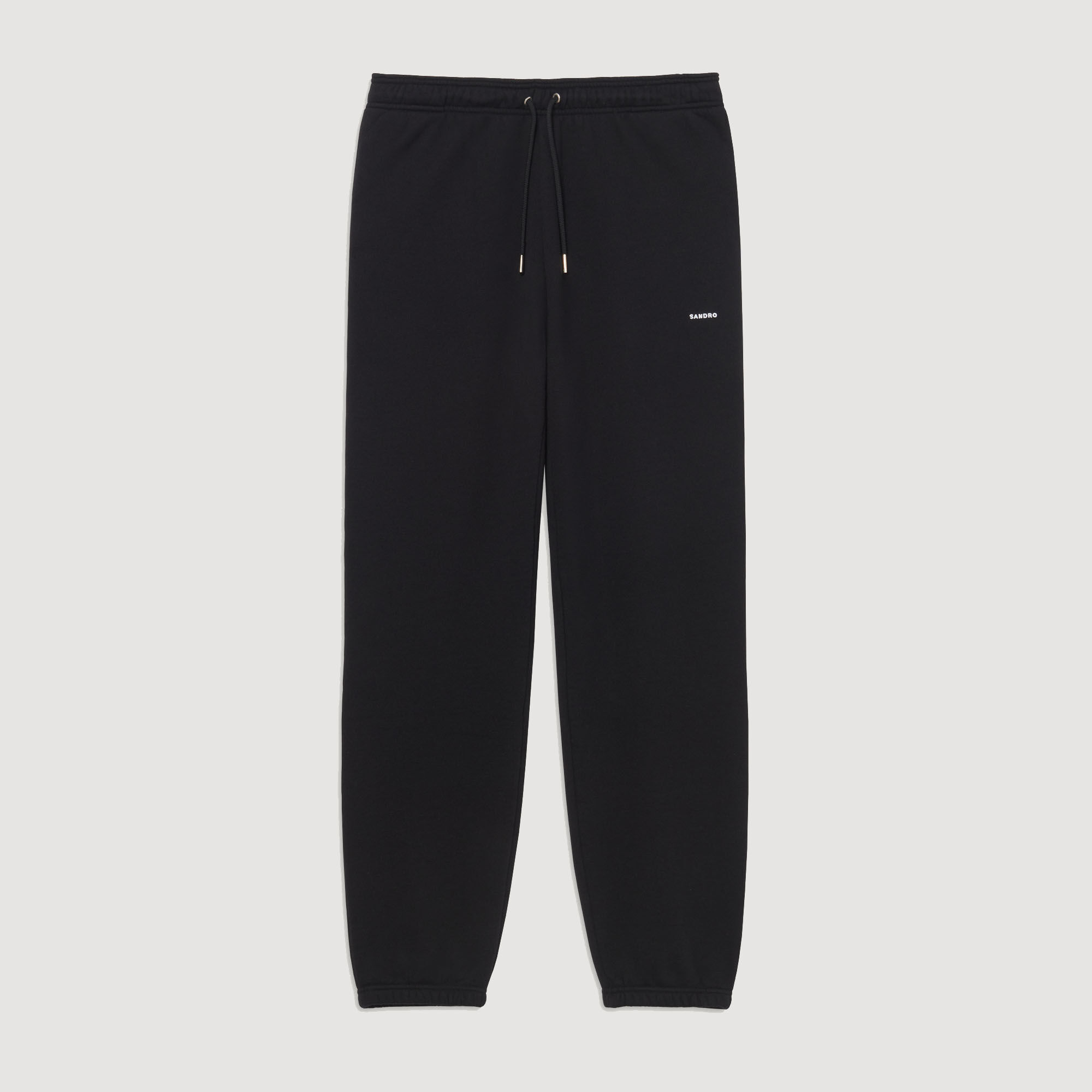 Molton joggingbroek met borduursel