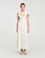Lange tricot jurk
