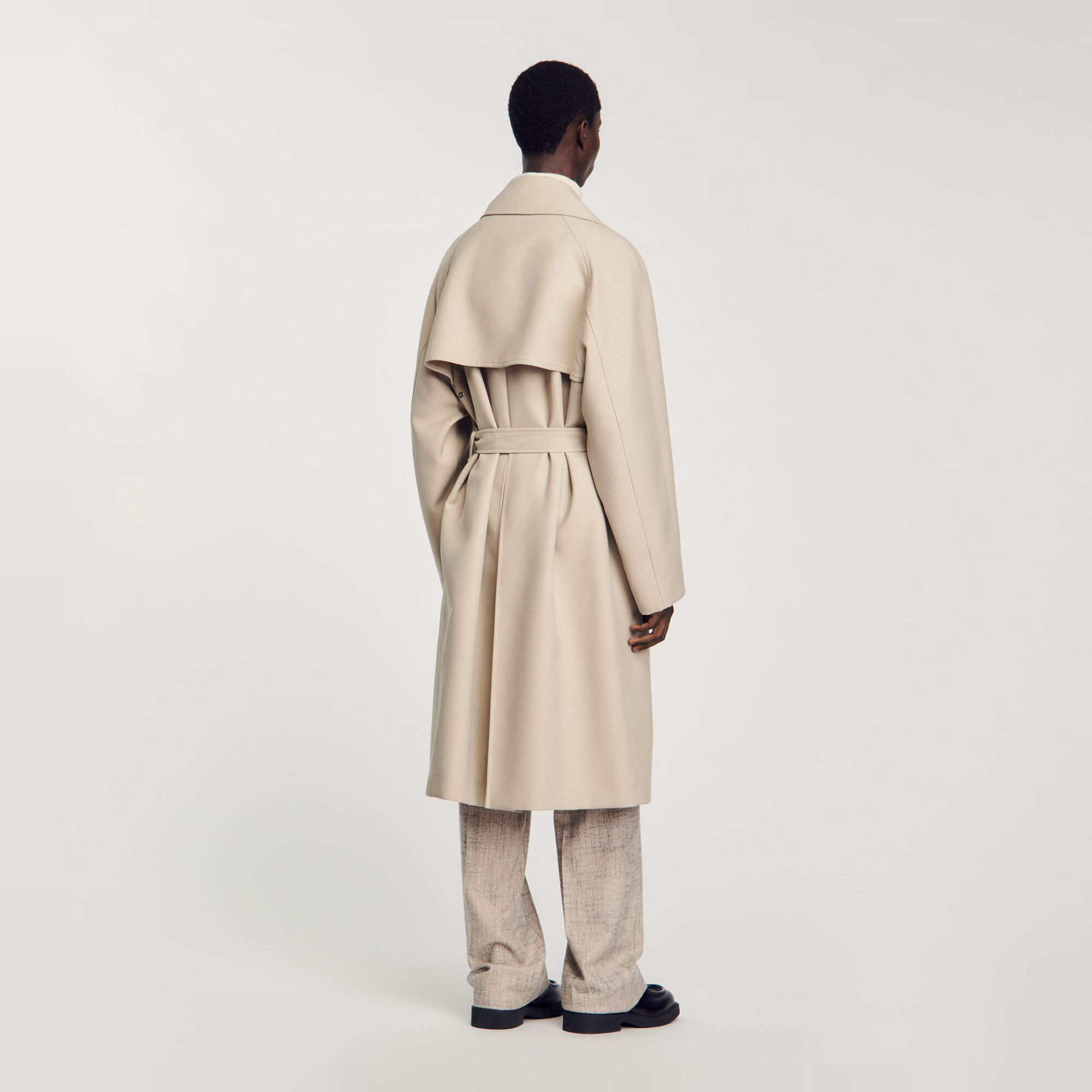 Lange trenchcoat