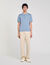 Tricot poloshirt met korte mouwen