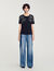 T-shirt met geborduurde details