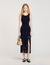 Jurk tricot met franjes