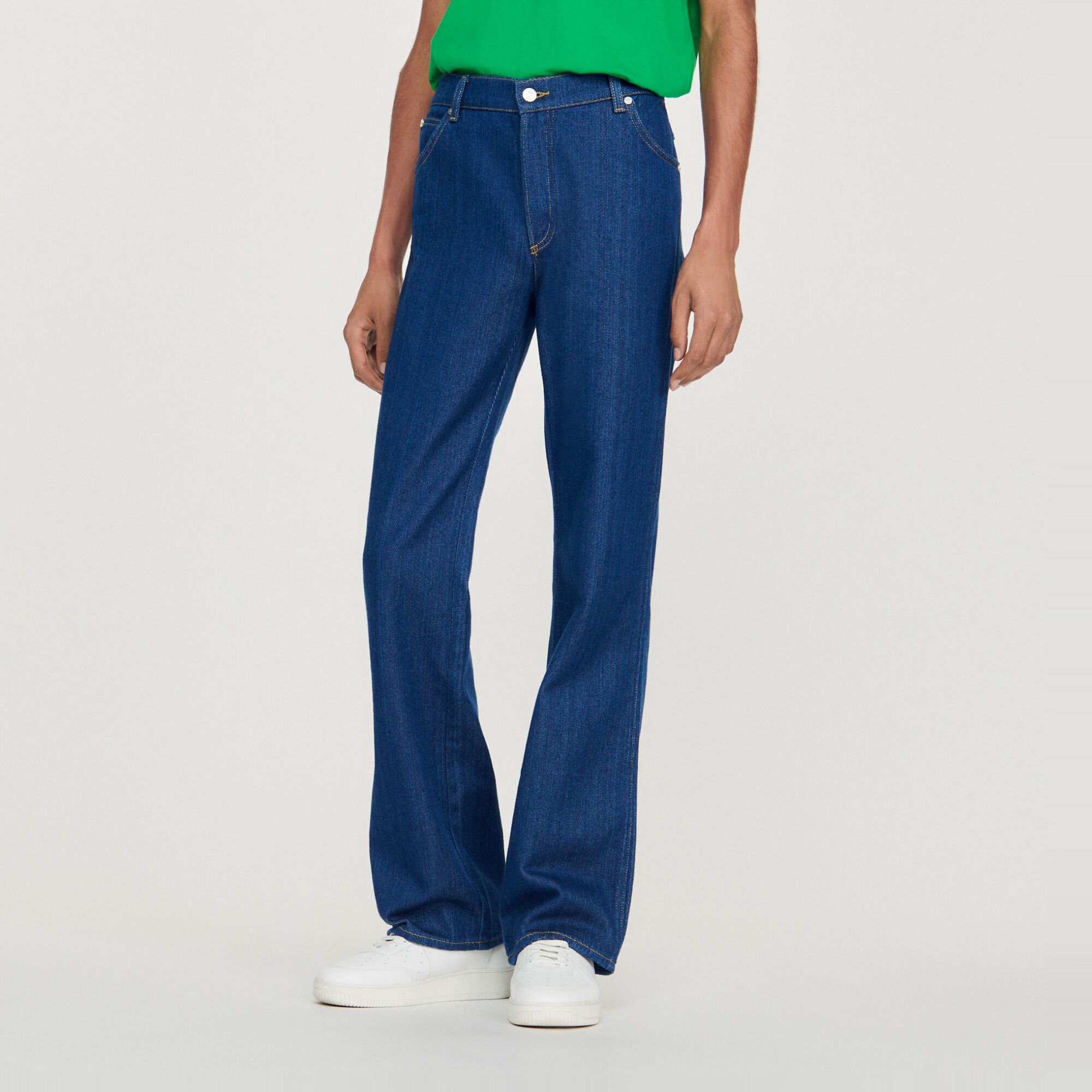 Flare jeans met hoge taille