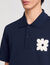 Poloshirt met bloemmotief
