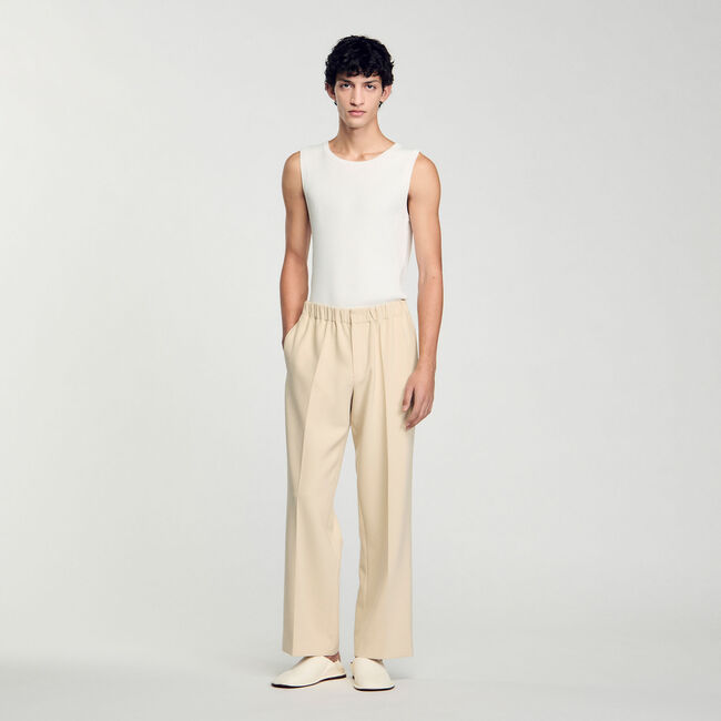 Wijde pantalon