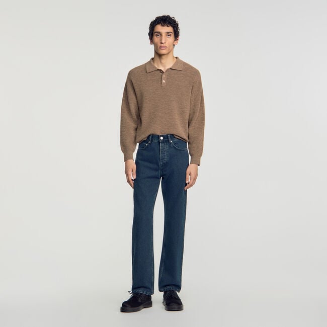 Jeans regular fit stone washed - Man | Sandro