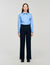 Gestreepte broek met stras